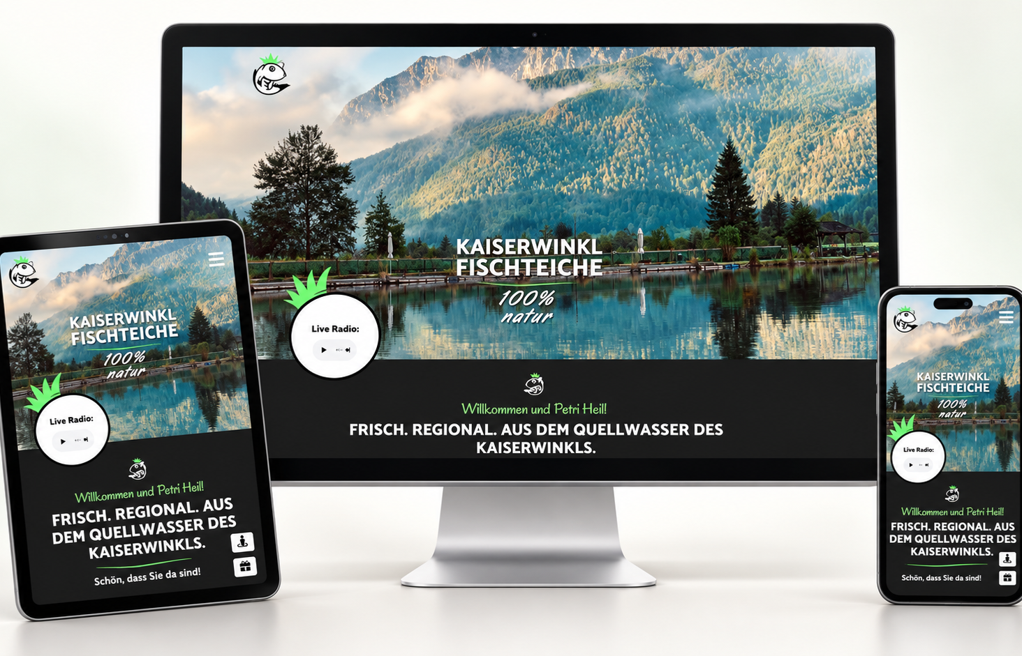 Kaiserwinkl Fischteiche - Bild 1